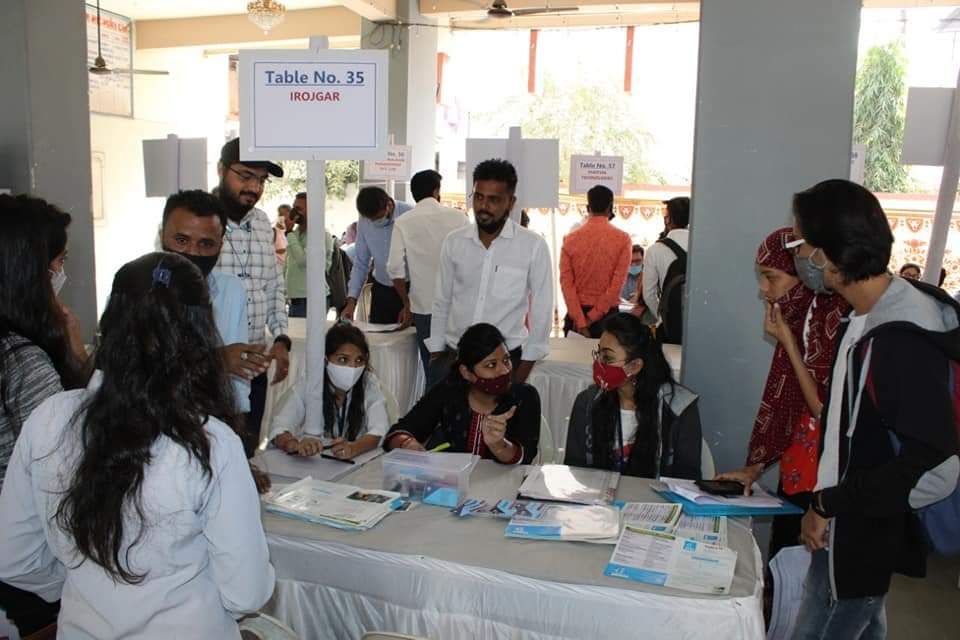 Employment fair organized at Kadwa Patidar Samaj Wadi