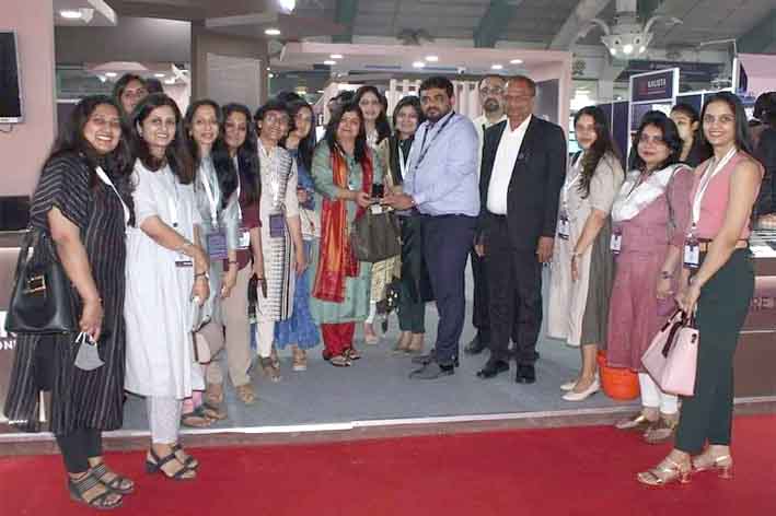 Distinguished architects and designers of Surat city visited the Sparkle exhibition