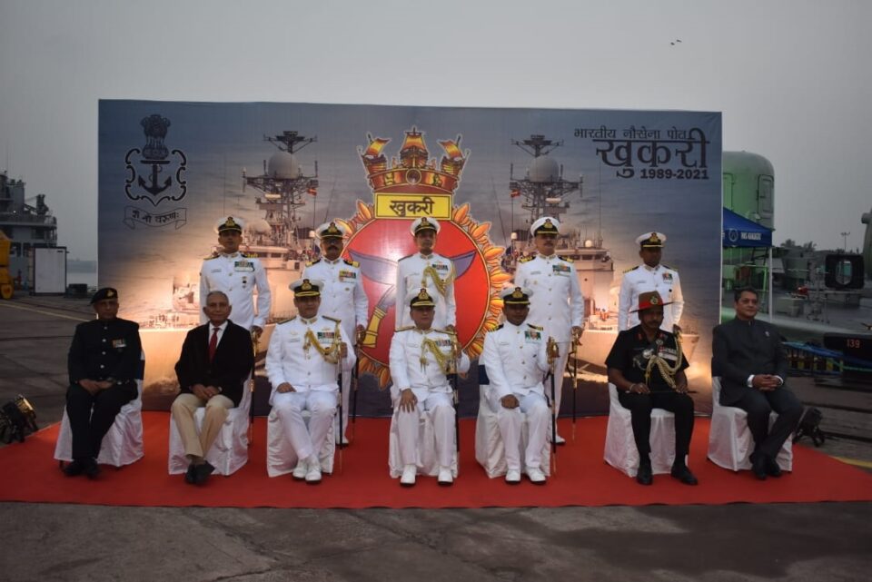 INS Khukri retires after 32 years of outstanding service to the country