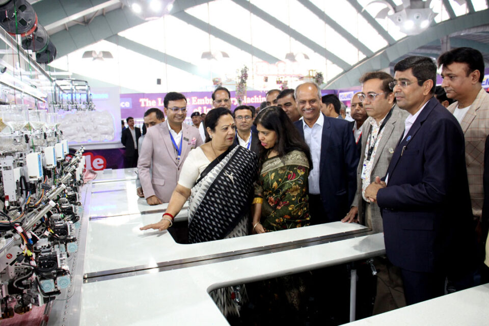 India's Union Minister of State for Textiles Darshanaben Jardosh inaugurated 'Sitme-R0R3'