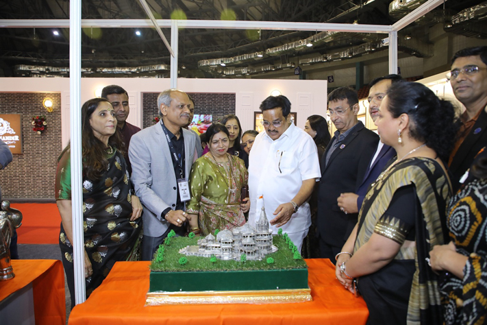 Chamber's 'Sparkle International Gems and Jewelery Exhibition - 2023' Grand opening by Gujarat BJP State President C.R. Patil