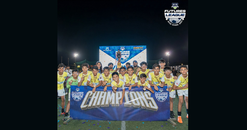 GIIS Ahmedabad U14 Emerges Champions of ARA Future League Football Tournament